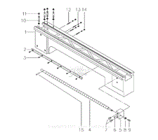 Parts List 14 - Lathe Bed Assembly