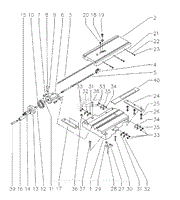 Parts List 9 - Saddle and Cross Slide