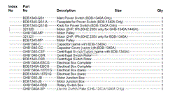 Parts List 24 - Additional Electrical Components