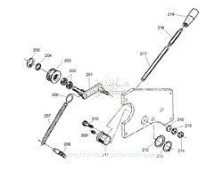 Parts List 3 - Belt Tension Lever