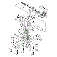 Parts List 12 - Conventional Tailstock Assembly