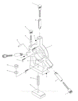 Parts List 13 - Steady Rest Assembly