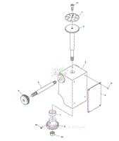 Parts List 4 - Dial Indicator Assembly - Imperial (Leadscrew 4 TPI)