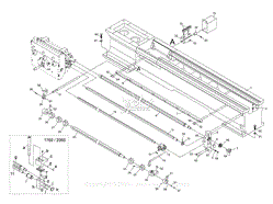 Parts List 7 - Bed and Shafts Assembly