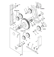 Parts List 14 - End Gear Assembly