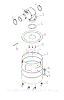 Parts List 2 - Cyclone Separator with Dust Collection Bin