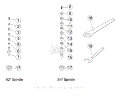 Parts List 7 - Spindle