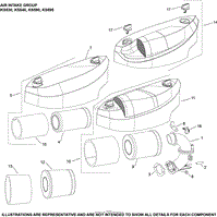 Air Intake 10-22-4 KS530-595