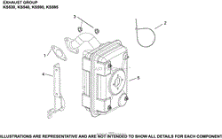 Exhaust 11-22-3 KS530-595