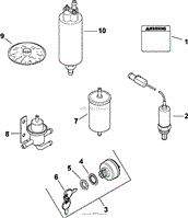 Parts Shipped Unistalled From Kohler - for LH775-0011 Created 8/29/2006