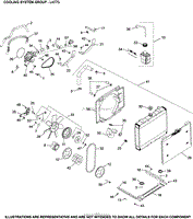 Cooling System Group 13-66-24 LH775