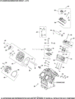 Cylinder Head/Breather Group 4-66-45 LH775