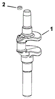 Crankshaft 1-66-5 (TP-2508)