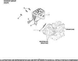 Exhaust Group - CH270-0012