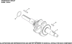 Crankshaft Group - CH270-0017