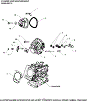 Cylinder Head/Breather Group CH270-3019