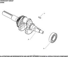 Crankshaft Group - CH395-0121