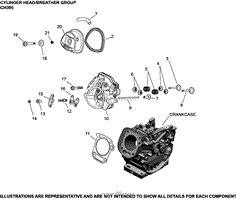 Head/Valve Breather CH395