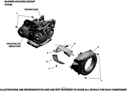 Blower Housing Group - ch440-0075