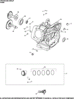 Crankcase Group - ch440-0075