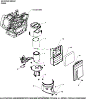 Air Intake Group - CH440-0117