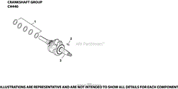 Crankshaft Group - CH440-0117