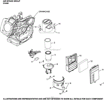 Air Intake Group CH440-3117 CH440