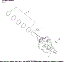 Crankshaft Group CH440-3118 CH440