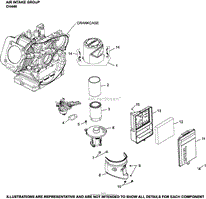 Air Intake Group CH440-3124 CH440