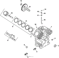 Crankcase 2-24-151 (TP-2510-A)