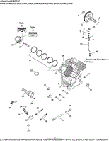 Crankcase Group 2-24-289 CH18-750