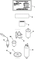 Parts Shipped Uninstalled from Kohler