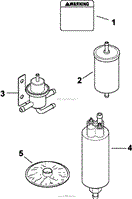 Parts Shipped Uninstalled from Kohler