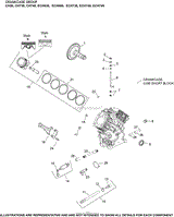 Crankcase 2-24-498 ECH630-749