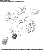 Blower Housing Group 6-24-554 ECH630-749