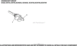 Crankshaft Group 1-24-94 ECH630-749