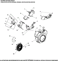 Blower Housing Group 6-24-498