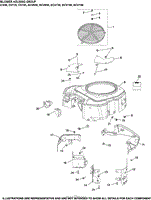 Blower Housing Group 6-24-491 ECV630-749