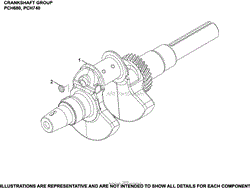 Crankshaft Group 1-24-74 PCH680-740