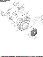 Blower Housing CH640-740LP/NG