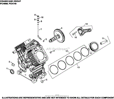 Crankcase Group-composi 2-24-369 PCH680-740