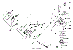 Fuel System (Cont.) 8-27-74 (TP-2351)