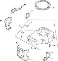 Blower Housing &amp; Baffles 6-27-85