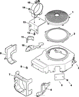 Blower Housing &amp; Baffles 6-27-146