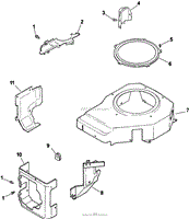 Blower Housing &amp; Baffles 6-27-152