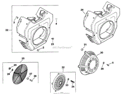 Blower Housing &amp; Baffles (Cont.) 6-24-300 (TP-2439-C) Rev 9/29/2006