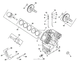 Crankcase 2-24-8 (TP-2439-C)