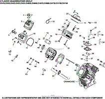 Cylinder Head/ Breather Group 4-24-2 CH18-750