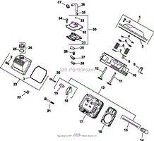 Cylinder Head/ Breather Group 4-24-323