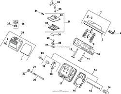 Cylinder Head/ Breather Group 4-24-193